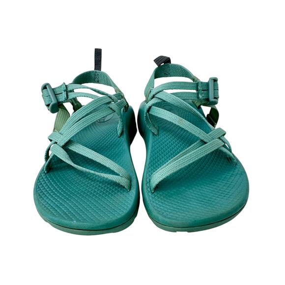 Chaco ZX1 EcoTread Sandal Kid's 4 Green Diamond‎ Classic Fit Slip-Resistant - Picture 5 of 11